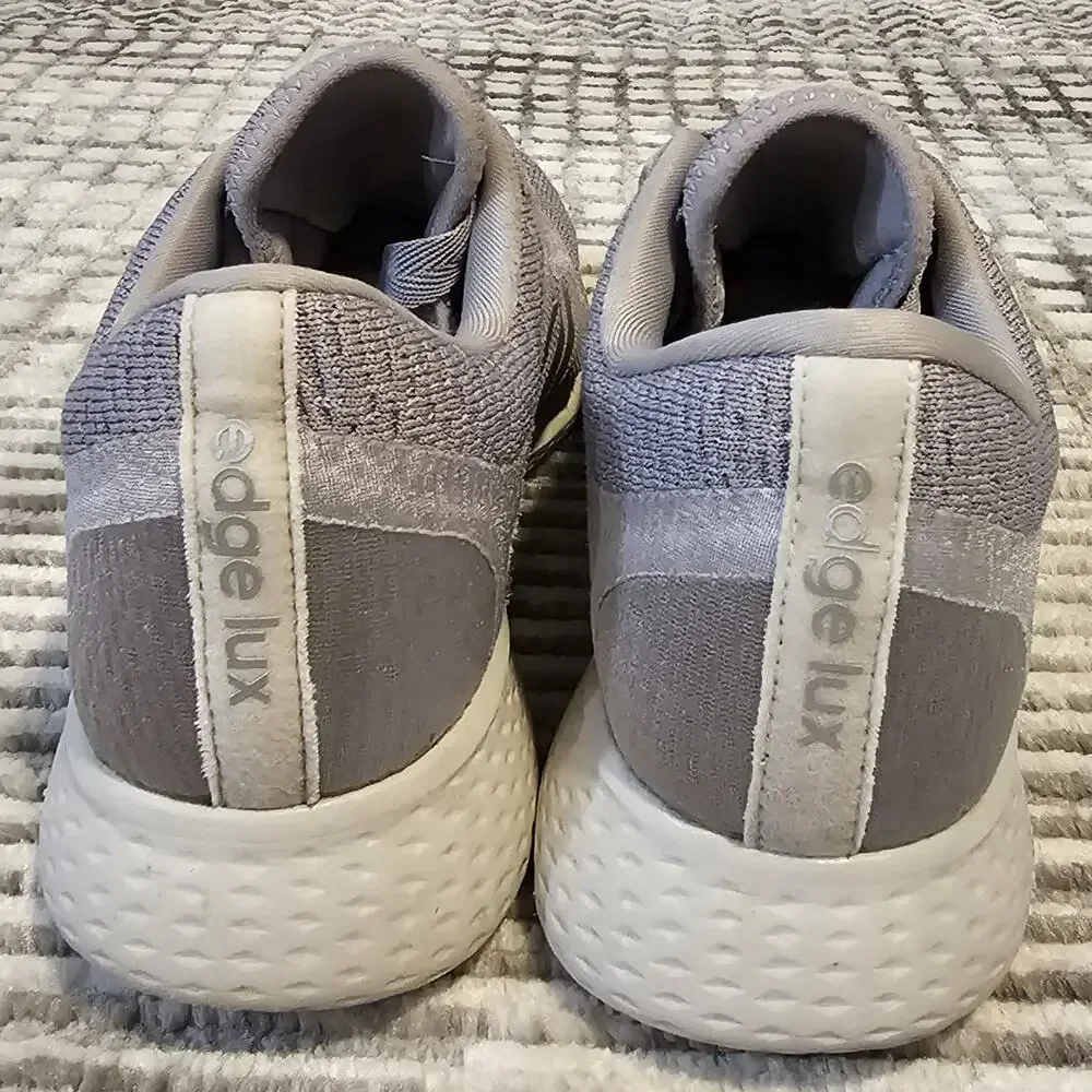 Adidas Edge Lux 4 Bounce Grey Silver Women's Size 8.5 Running Shoes FW9260
